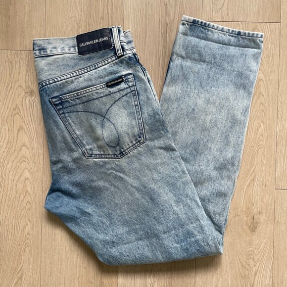 Calvin Klein Men's Straight Leg Jeans - Picture 1 of 4